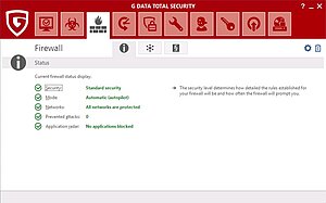 G DATA Total Security: Firewall