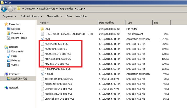 Zeppelin Encryption including .exe files