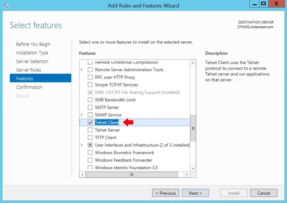 Add roles. Установка Telnet client. Telnet Windows client. Как работает Windows Biometric Framework.