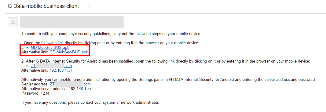 How To Install The G Data Client For Android G Data