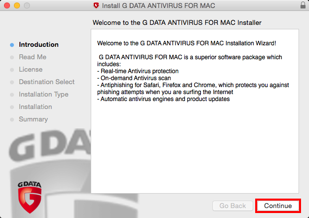 How to install antivirus for mac