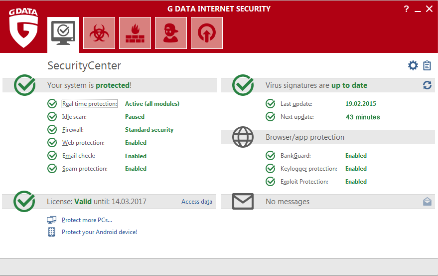 Internet Security – Strong Online Protection For All Of Your Devices | G Data