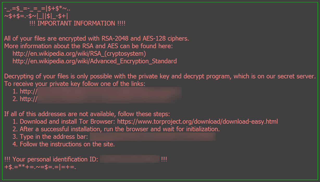 The Rampage of Locky