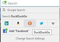 Customizable search engines in Mozilla Firefox